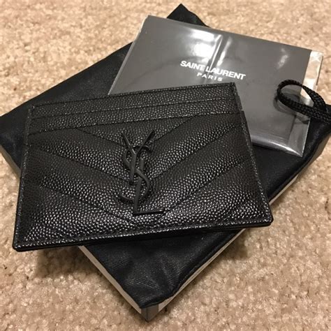 fake ysl wallet mens|ysl cardholder men.